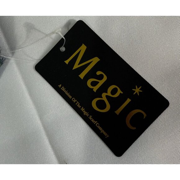 NWT The Magic Scraf Company Green Sunflower Floral Scraf OS Art to Wear Printed - Picture 8 of 9